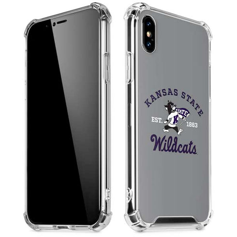 Kansas State University Wildcats Est 1863 iPhone XS Max Clear Case